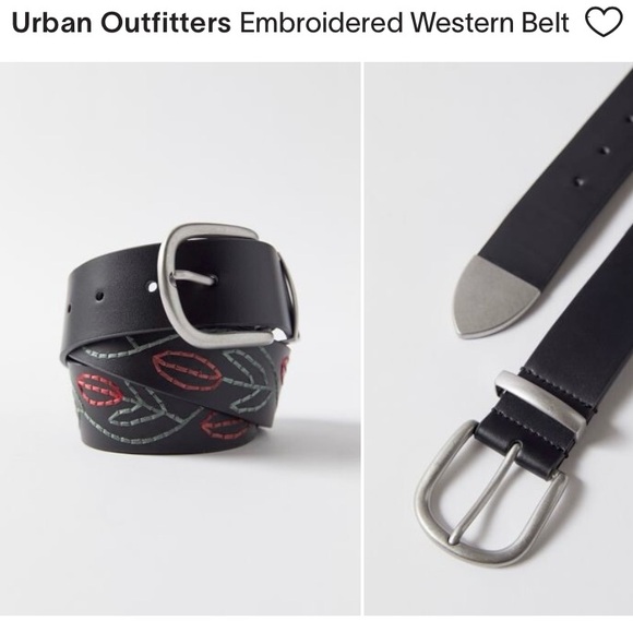 Urban Outfitters embroidered western belt size L - Picture 2 of 7